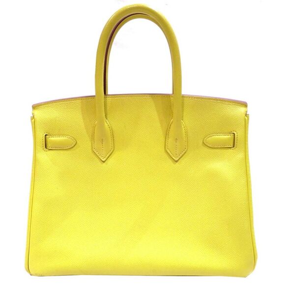 Pre Loved hermes Women Yellow Handbags - Picture 2 of 8
